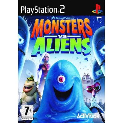 Monsters vs Aliens [PS2, английская версия]
